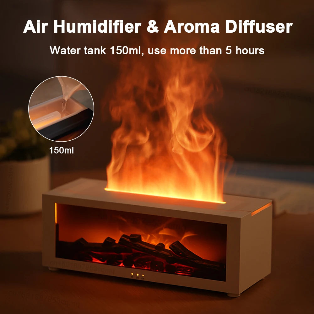 FlameGlow Aromatherapy Humidifier