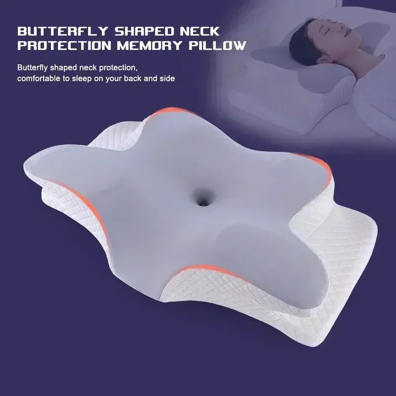 Butterfly Memory Foam Neck Pillow