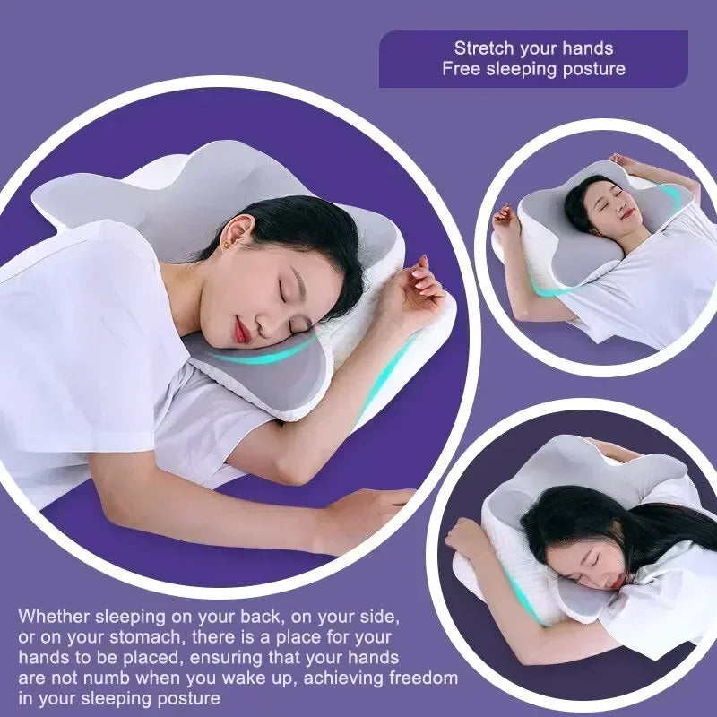 Butterfly Memory Foam Neck Pillow