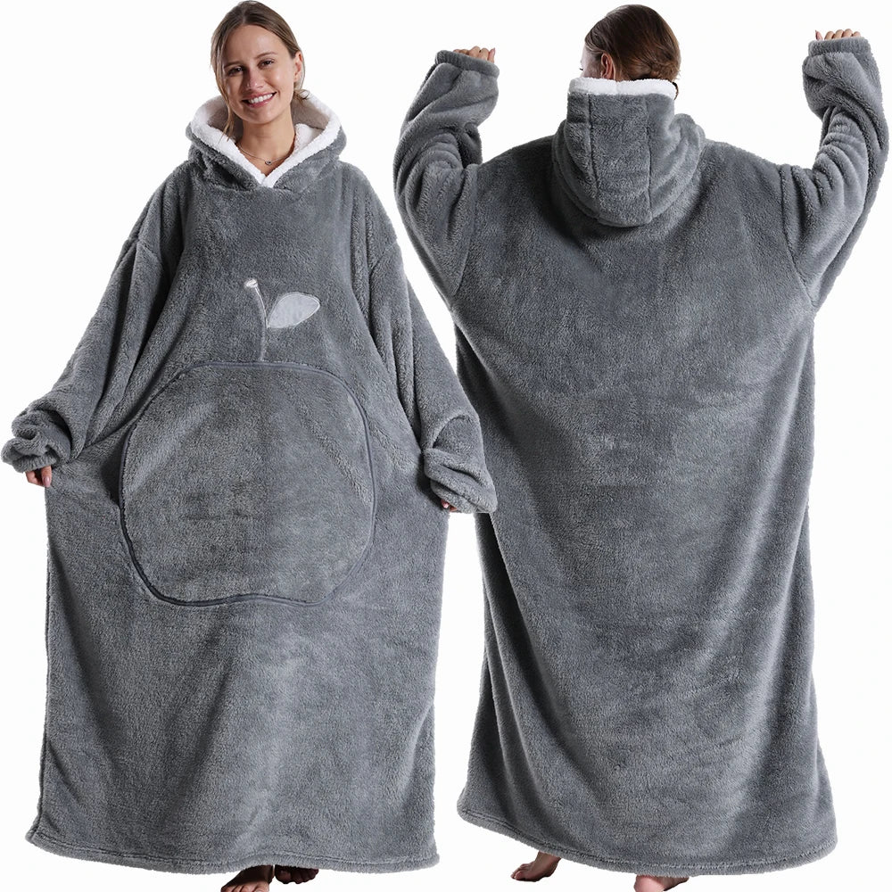 CozyWear Hooded Blanket