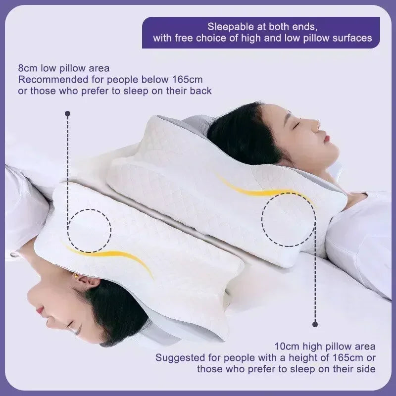 Butterfly Memory Foam Neck Pillow